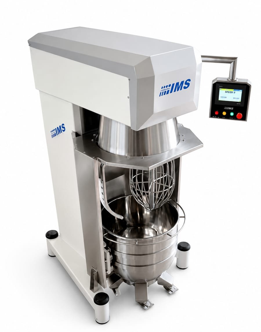 Dirmak IBT 140-VEL 140 L industrial planetary mixer — full-stainless (CR) option